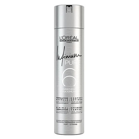 L'Oreal Professionnel Infinium Pure Strong - Лак без запаха для волос сильной фиксации