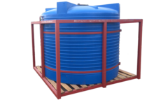 Кассета транспортная с пластиковой емкостью STERH 1х6000T 6000 л.(213x213x185см;синий) - арт.555108