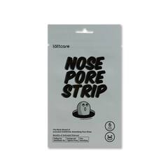 LATTCARE Очищающие полоски для носа с активированным углём, 1 уп*6 шт