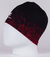 Гоночная лыжная шапка Nordski Pro Black/Red