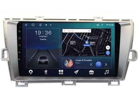 Магнитола Toyota Prius 30 (2009-2015) Android 10 3/32GB QLED DSP 4G модель CB-2139TS18