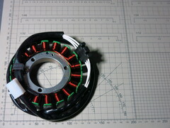 Статор генератор Yamaha XVS 400 650 Drag star