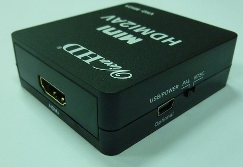 HDMI to AV конвертер цифровой разъём