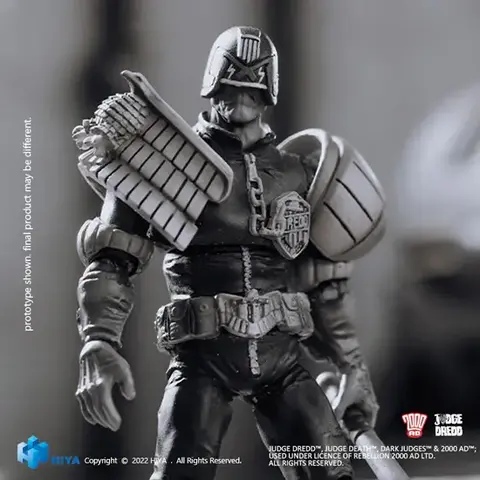 Фигурка Судья Дредд комикс масштаб 1/18 Hiya Toys