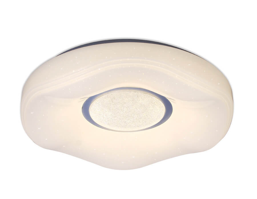 Потолочный светодиодный светильник Ambrella FS1237 WH 72W Белый без Пульта