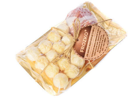 Лосось с сыром "Чеддер" и крокетами, 240г