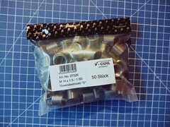 Voelkel V07326 (5 шт) Вставка резьбовая М14х1,5 DIN8140S (Нерж. Сталь) 1,5xD 6h V-COIL