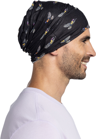 Картинка бандана-труба Buff CoolNet Omeri Black - 4
