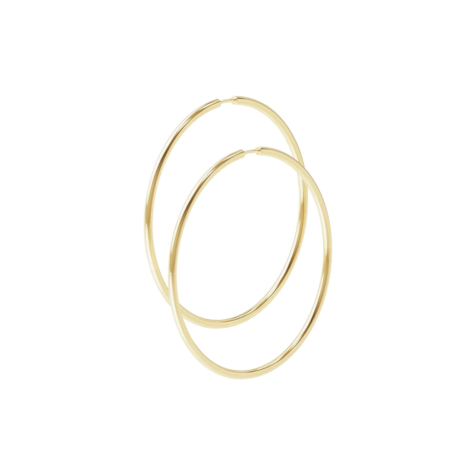 

Серьги Gold Congo - 52 mm