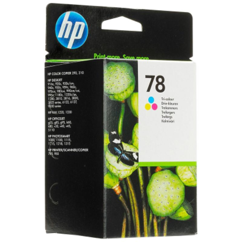 Продажа картриджей hp 6578A №78A