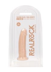 Телесный фаллоимитатор без мошонки Silicone Dildo Without Balls - 15,3 см. - 