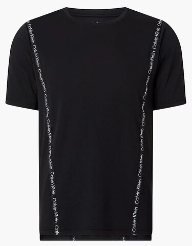 Футболка теннисная Calvin Klein WO SS T-shirt - black beauty