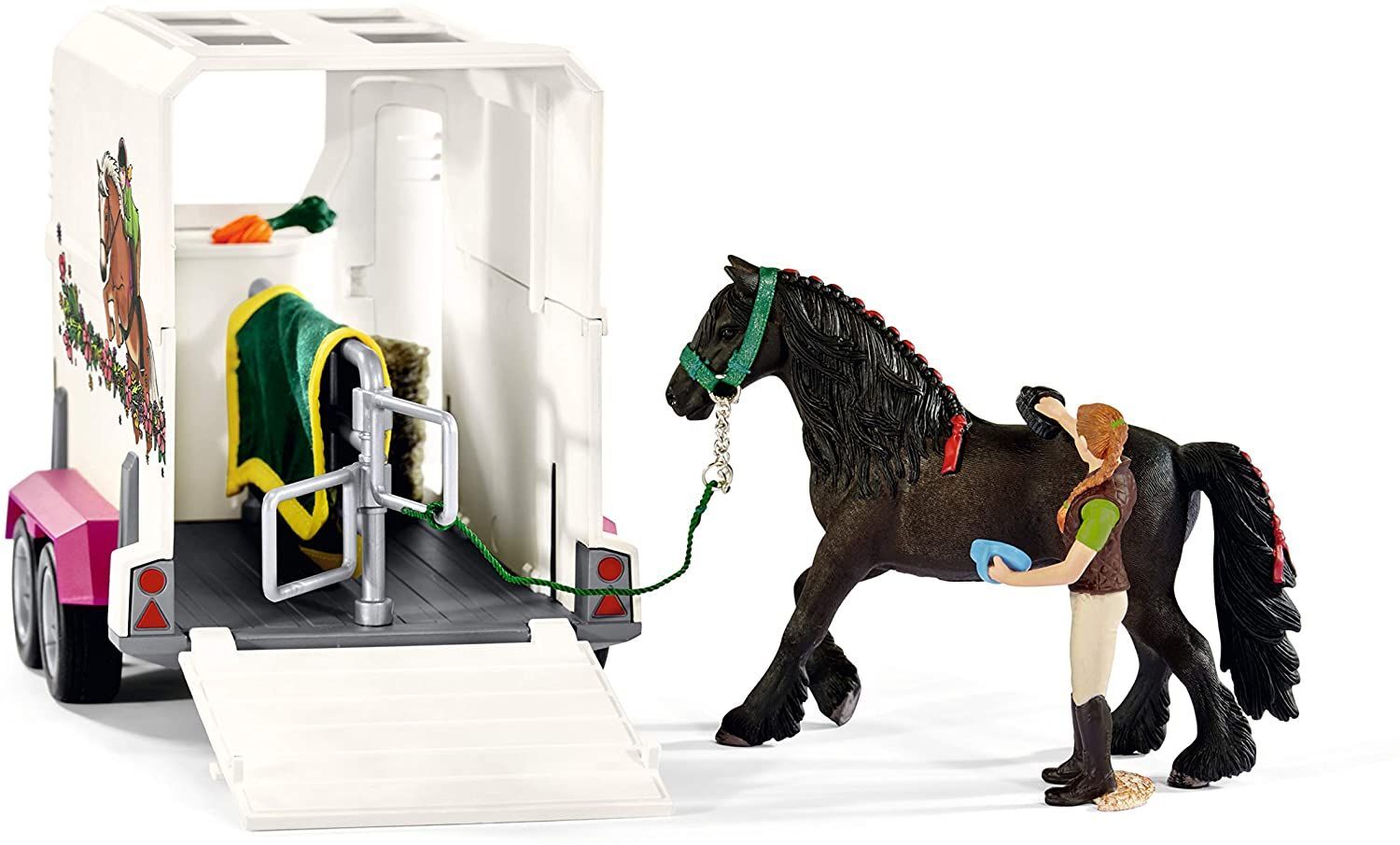 Фигурки Schleich Horse Club - Игровой набор Шляйх Пикап с прицепом для  перевозки лошадей 42346 купить в Москве | Доставка по России.