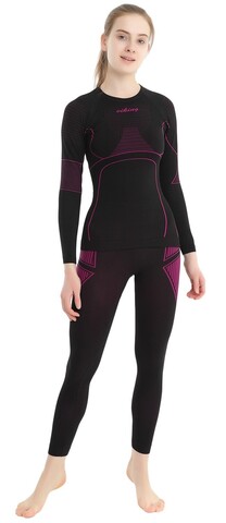 Картинка комплект термобелья Viking Etna Lady Set black - 1