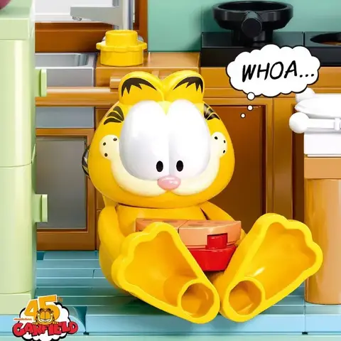 Гарфилд конструктор 3D Дом Кота Гарфилда