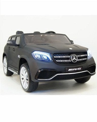 Детский электромобиль Rivertoys Mercedes-Benz GLS63-AMG-BLACK-MATT черный матовый