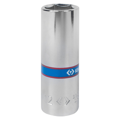 KING TONY (223512M) Головка торцевая глубокая шестигранная 1/4", 12 мм