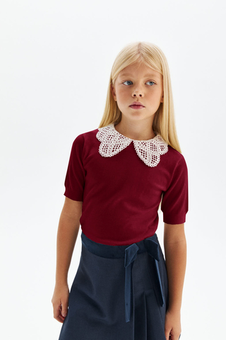 Джемпер короткий рукав SSFSG-127-24913-409