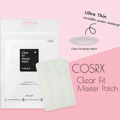 Патчи от прыщей CORSX Clear Fit Master Patch, 18 шт