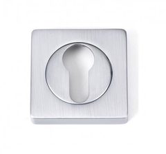 Накладки под цилиндр ET02L (мат. хром)