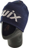 Картинка шапка-бини Swix swix logo темно-синий - 1