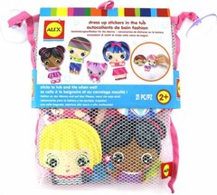 Alex Набор фигурок-стикеров для ванны в сетке 