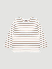 Лонгслив Mjölk в полоску