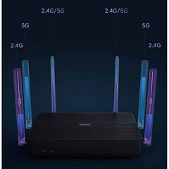 Wi-Fi роутер Xiaomi Redmi Router AX6S, черный