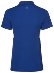 Футболка для девочки Head Club Tech Polo Shirt - royal blue