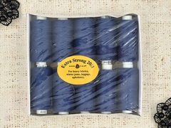 Нитки ДОР-ТАК джинсовые 20/3,183 м, 10 бобин, синий