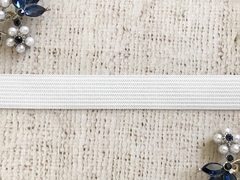 Резинка вязаная, ш. 1,5 см, белый