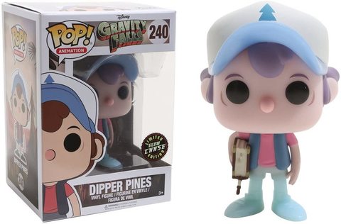 Funko POP! Gravity Falls: Dipper Pines (GW Chase Exc) (240)