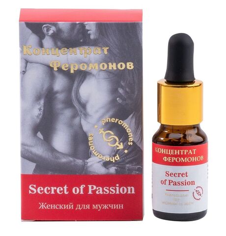 Женский концентрат феромонов Secret of Passion - 10 мл. - Миагра MG001