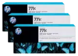 Картридж HP 771С струйный черный фото упаковка 3 шт (3*775 мл)