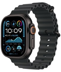 Умные часы Apple Watch Ultra 2 49mm Black Ti Black Ocean Band (MX4P3)