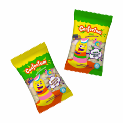 Маршмеллоу кислый «Confectum Sour Cuberoll» со вкусом лайма, маракуйи, лимона, 90 гр х 26 шт