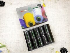 Нитки ДОР-ТАК 20/3 183м, тёмно-серый