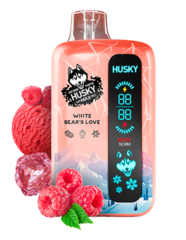 Одноразовая электронная сигарета Husky Air Max Pro - White Bears Love (20000 затяжек)