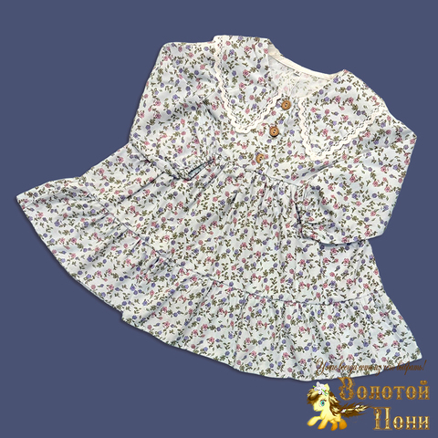 Платье хлопок детское (2-7) 250928-D7069