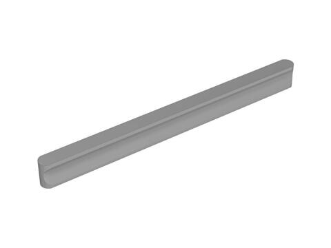 Ручка планка AP-461 SGrey Алюминий