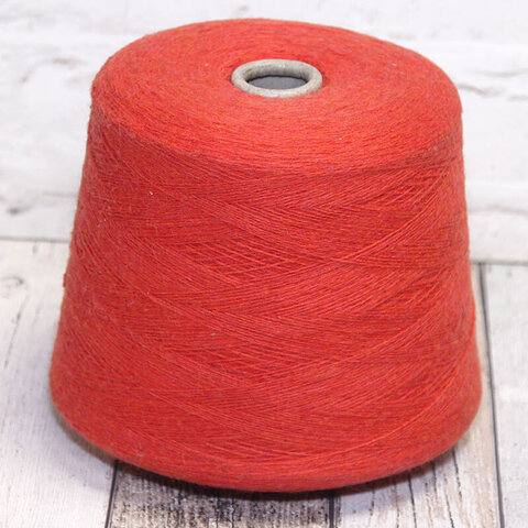 Шерсть (75%) NEW MILL / CHELSEA 700 красно-оранжевый