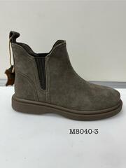 Ботинки зима нат. замша по 8 пар (36-41)р./ M8040-3