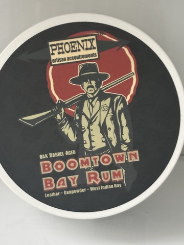 Мыло для бритья Phoenix Boomtown Bay Rum CK-6 формула 113 гр