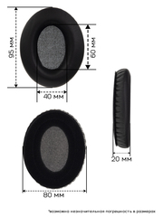 Амбушюры Sennheiser HD465, HD485, HD435, HD415