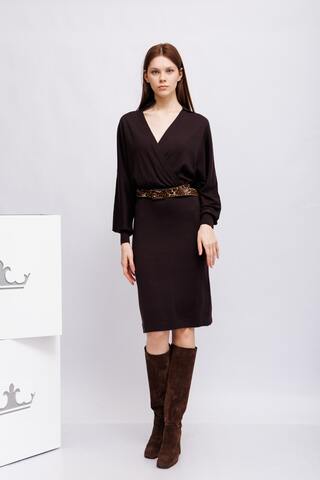 Nude Платье трикотажное из шерсти