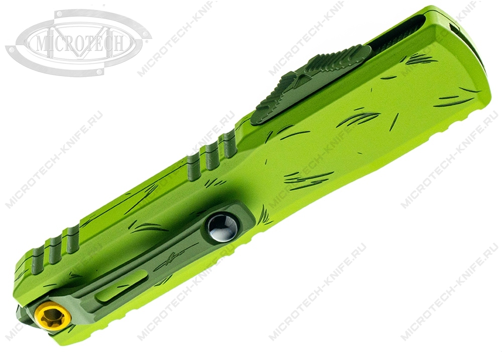 Нож Microtech Ultratech 11214-1GNS Gen IV Grinch Christmas