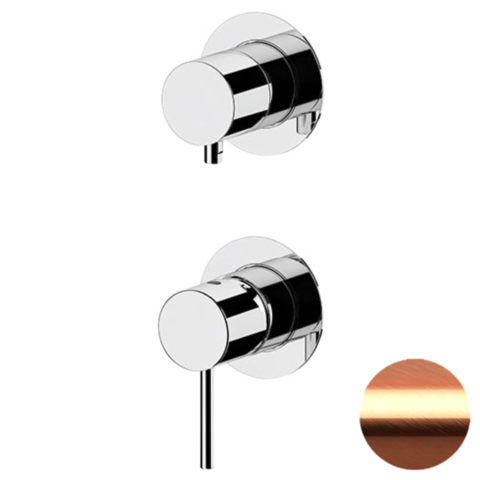 Remer X93PWBRP Смеситель для душа Remer X Style X93PWBRP, медь брашированная