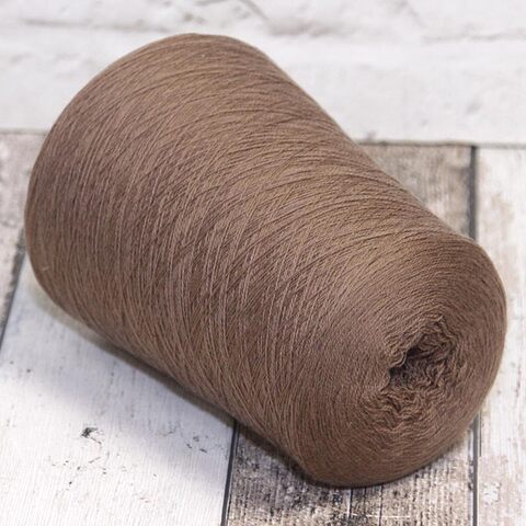 Смотка меринос с кашемиром (20%) 2*2/26 молочный шоколад