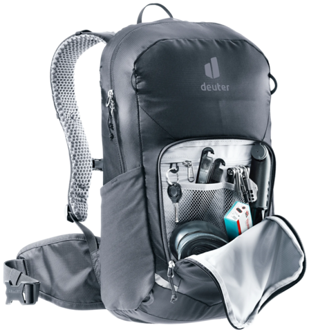 Картинка рюкзак велосипедный Deuter Bike I 20 Black - 8