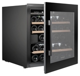 Винный шкаф Temptech Oslo OZ60DB двухзонный черный